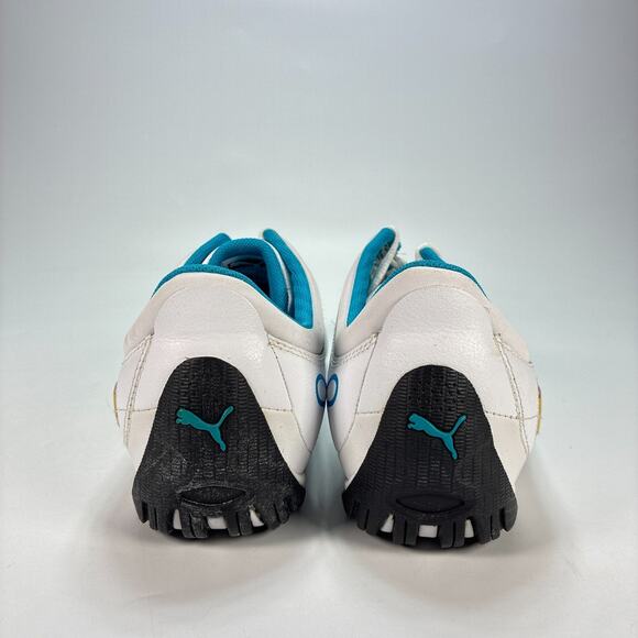 Puma Drift Cat 4 SF White Blue Low Top Lifestyle Sneakers 304460-04 Mens Size 13